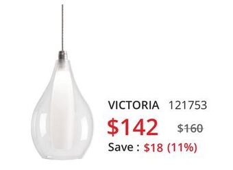 Multi Luminaire Victoria single pendant offer