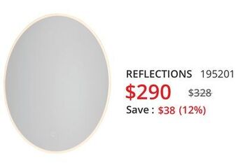 Multi Luminaire Reflections mirror offer