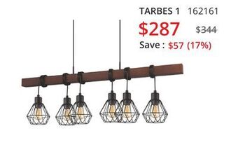 Multi Luminaire Tarbes 1 lighting offer