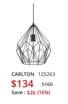 Multi Luminaire Single pendant carlton offer