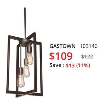Multi Luminaire Gastown multi lighting offer