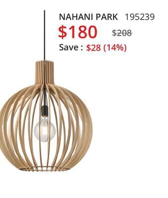 Multi Luminaire Nahani park chandelier offer