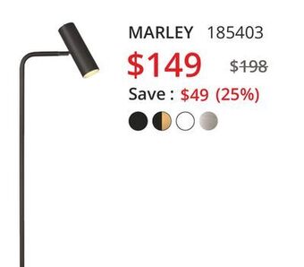 Multi Luminaire Marley floor lamp offer