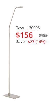 Multi Luminaire Tavv floor lamp offer