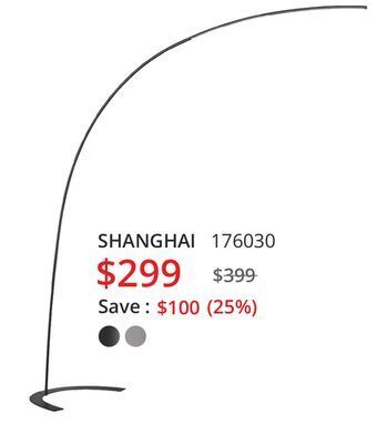Multi Luminaire Shanghai floor lamp offer