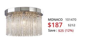 Multi Luminaire Flush mount monaco offer
