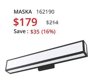 Multi Luminaire Maska offer