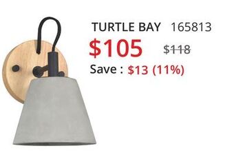 Wall sconce turtle bay