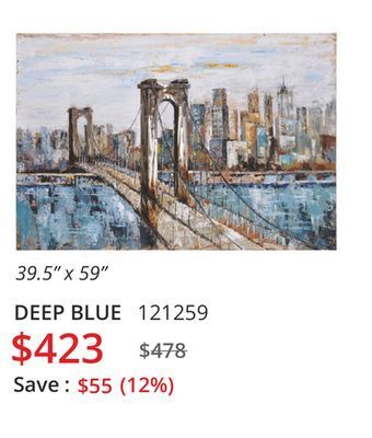 Multi Luminaire Deep blue offer