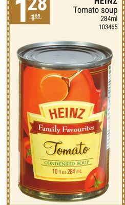 Rossy Heinz tomato soup offer