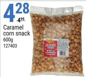 Rossy Caramel corn snack offer