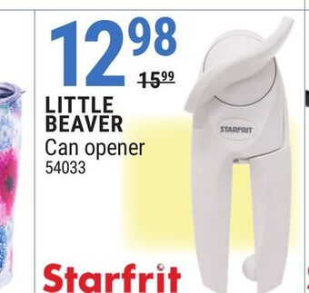 Rossy Starfrit little beaver can opener offer