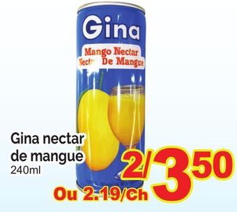 T&T Supermarket Gina nectar de mangue, 240ml offer