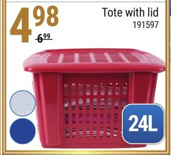 Rossy Tote with lid offer