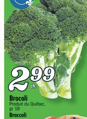 Marché Richelieu Brocoli | broccoli offer
