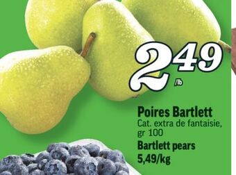 Marché Richelieu Poires bartlett | bartlett pears offer