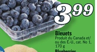 Marché Richelieu Bleuets | blueberries offer