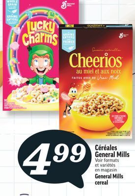 Marché Richelieu Céréales general mills | general mills cereal offer