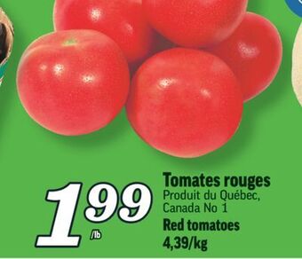 Marché Richelieu Tomates rouges | red tomatoes offer