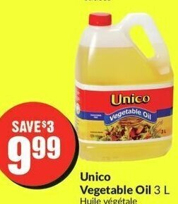 FreshCo Unico Vegetable Oil 3 L offer