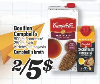 Marché Richelieu Bouillon campbell's | campbell's broth offer