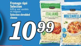 Marché Richelieu Fromage râpé selection | selection shredded cheese offer