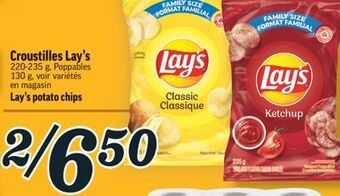 Marché Richelieu Croustilles lay's | lay's potato chips offer