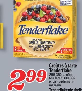Marché Richelieu Croûtes à tarte tenderflake | tenderflake pie shells offer