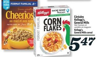 Marché Richelieu Céréales kellogg's, general mills | kellogg's, general mills cereal offer
