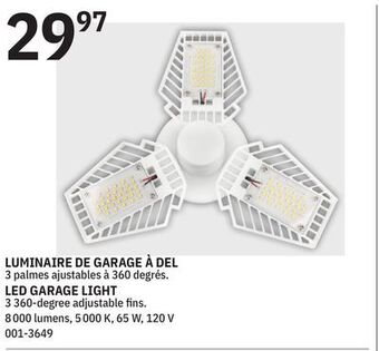 BMR Luminaire de garage à del offer