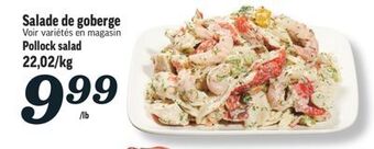 Marché Richelieu Salade de goberge | pollock salad offer