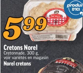 Marché Richelieu Cretons norel | norel cretons offer
