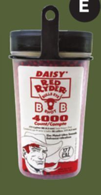 Canadian Tire Daisy red ryder bullseye bbs offer