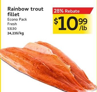 Mayrand Rainbow trout fillet offer