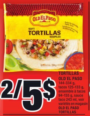 Super C Tortillas old el paso | old el paso tortillas offer