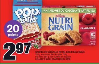 Super C Barres de céréales nutri-grain kellogg's | kellogg's nutri-grain cereal bars offer