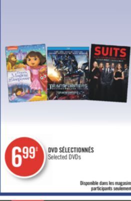 Pharmaprix Selected dvds offer