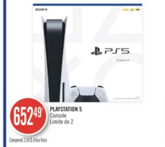 Pharmaprix Playstation 5 console offer