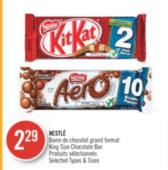 Pharmaprix Nestle king size chocolate bar offer