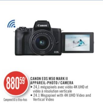 Pharmaprix Canon eos m50 mark ii appareil-photo / camera offer