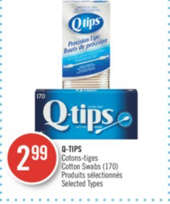 Pharmaprix Q-tips cotton swabs offer