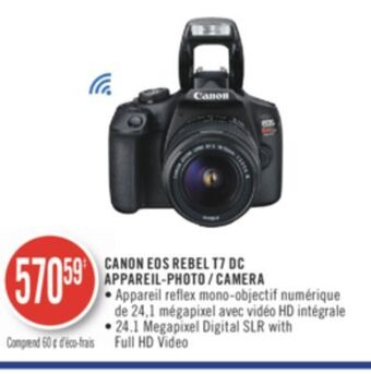 Pharmaprix Canon eos rebel t7 dc appareil-photo / camera offer