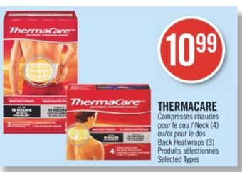 Pharmaprix Thermacare neck (4) or back heatwraps (3) offer