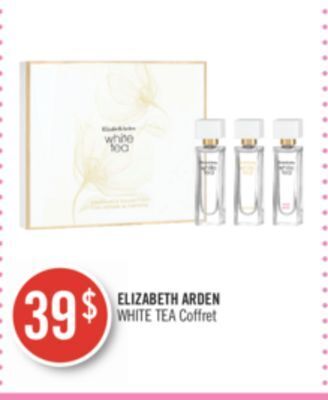 Pharmaprix Elizabeth arden white tea coffret offer