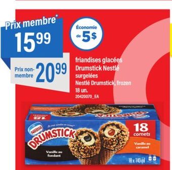Maxi Friandises glacées drumstick nestlé, 18 un offer