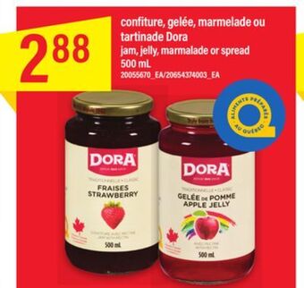 Maxi Confiture, gelée, marmelade ou tartinade dora, 500 ml offer