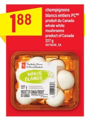 Maxi Champignons blancs entiers pc 227 g offer