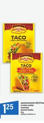 Maxi Assaisonnements old el paso,24 g offer
