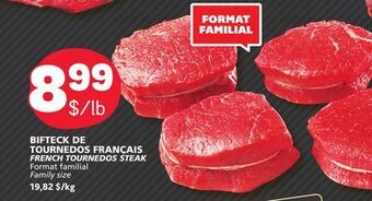 Marché Bonichoix French tournedos steak offer