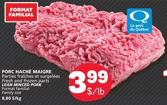 Marché Bonichoix Lean minced pork offer